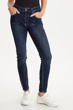 Emma highwaist jeansblå - Pulz jeans