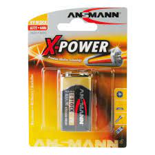 X Power 9 V 9 V - Ansmann