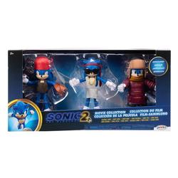 Sonic the Hedgehog 2 (Movie) 4 Inch Articulated Figure Pack Figurer - Sonic The HedgeHog