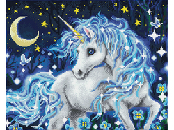 Diamond Dotz.  Moonlight Unicorn. SQUARES Moonlight unicorn - Diamond Dotz