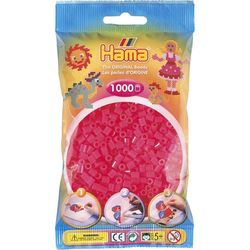Hama Midi Beads 1000 pcs Neon fuchia 32 207-32 - hama