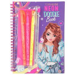 TopModel - Aktivitetsbok Neon Doodle Book Lexy Neon doodle book - Salg