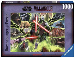 Ravensburger puslespill 1000 Star Wars Villainous Asajj Ventress   1000 biter - Salg
