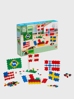 Plus-Plus Learn To Build Flags of the World 600 deler Flags of the world - Salg