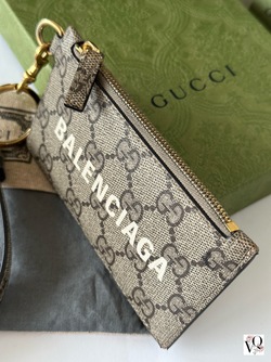 Gucci/Balenciaga Kortholder  beige - GUCCI