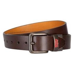 Levis reversible leather belt Darkbrown - Levis