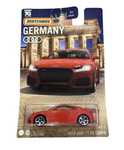 MB CAR GERMANY AST 2019 Audi TT RS Coupè - Matchbox