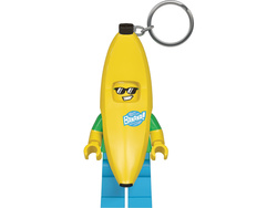 LEGO Banan nøkkelring m/led lys Banan guy - LEGO