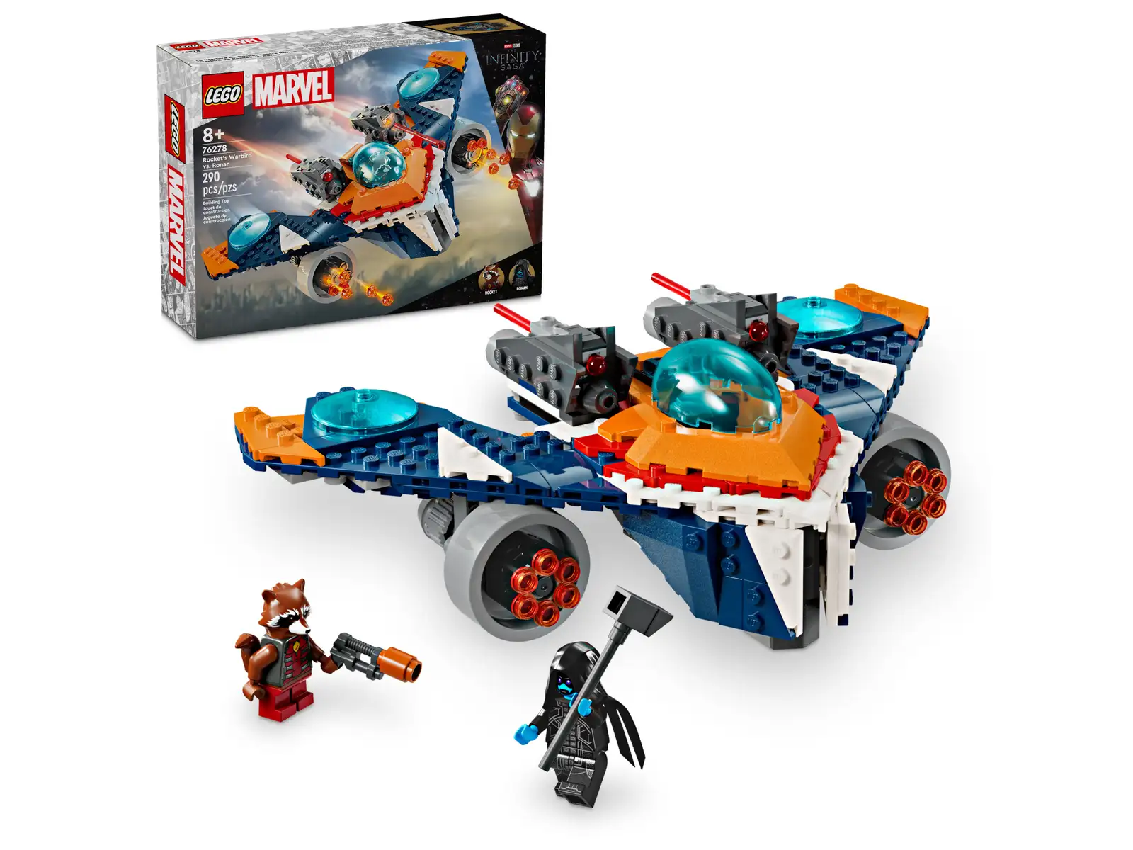 LEGO 76278 Rockets Warbird mot Ronan 76278 - Lego marvel