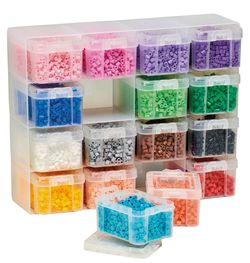 Hama Midi Storage Box Set 16 pcs incl 16.000 beads Oppbevaringsboks - hama