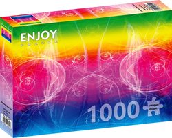 Enjoy puslespill 1000 Rainbow Spectrum - levering i Mai 1000 biter - Enjoy puzzle