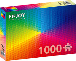 Enjoy puslespill 1000 Kaleidoscopic Rainbow 1000 biter - Enjoy puzzle