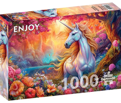 Enjoy puslespill 1000 Enchanted Harmony Unicorn 1000 biter - Enjoy puzzle