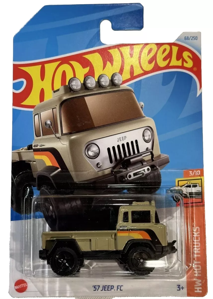 Hot Wheels 1:64 - 57 Jeep FC - HW Hot Trucks 57 Jeep Fc - Hot Wheels