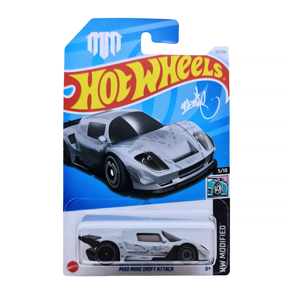 Hot Wheels 1:64 - Mad mike drift Attack - HW Modified Mad Mike drift Attack - Hot Wheels