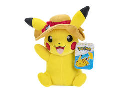 Pokemon Plysj Summer - 20 Cm Pikachu m/ hat - pokèmon