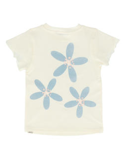 Gullkorn Flora T-skjorte Varm Hvit - Gullkorn Design