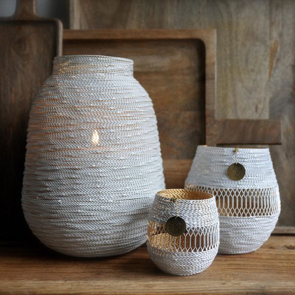 Stor lykt Aina sollie steen