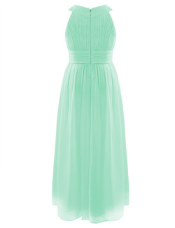 Halterneck festkjole med stener