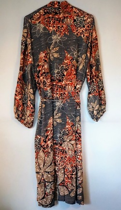 Pocket Long Silk Kimono