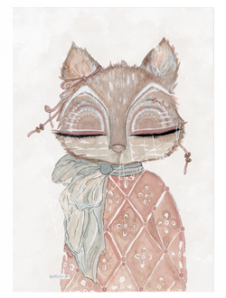 Fox - By Christine Hoel Fox - A4 - By Christine Hoel