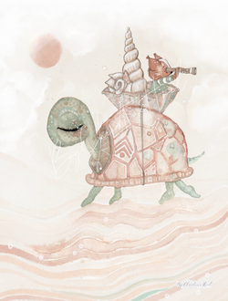 Turtle - By Christine Hoel Turtle - A5 - By Christine Hoel