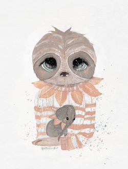 Dovendyret Dante - By Christine Hoel Dovendyret Dante - A5 - By Christine Hoel