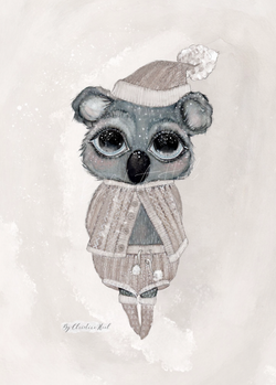 By Christine Hoel - Koala - Limited Edition  Koala - A4 - By Christine Hoel