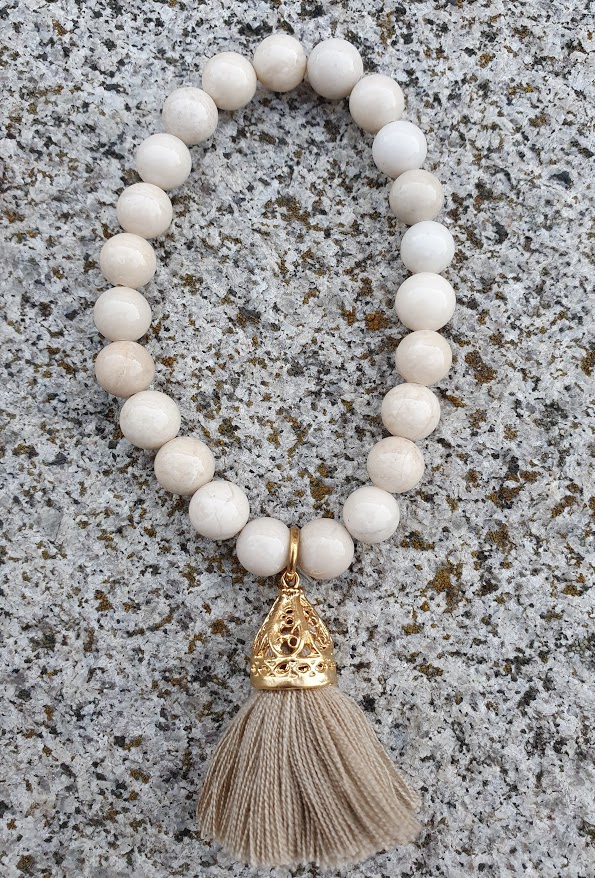 Gold Tassel Bracelet