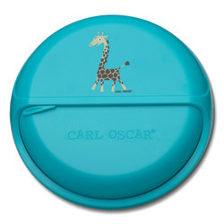 Snack Disc blå med giraff - Carl Oscar