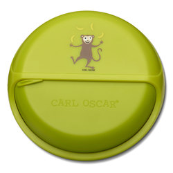 Snack Disc Grønn med ape - Carl Oscar