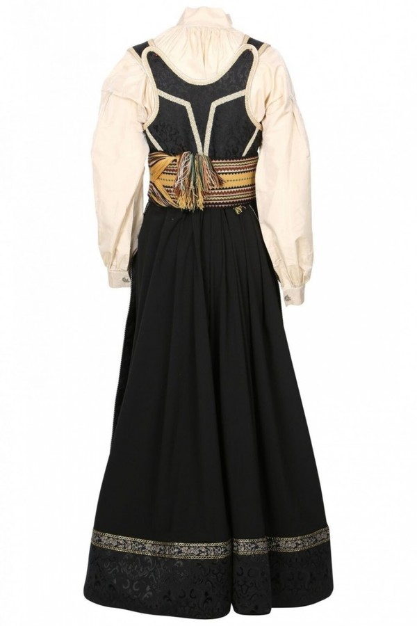 PASCAL FESTDRAKT SVART/GYLDEN