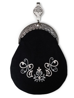 GRÅ PASCAL FESTDRAKT MED KOMPLETT SØLVBELTE OG BUNADSVESKE