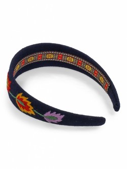 BUNADSHÅRBØYLE GAMLE VALDRES BLÅ