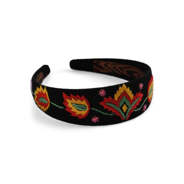 BUNADSHÅRBØYLE GAMLE VALDRES SVART