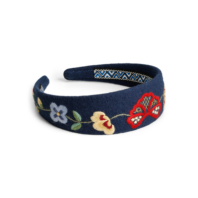 BUNADSHÅRBØYLE GUDBRANDSDALEN BLÅ Blå - Pascal