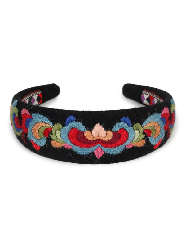 PASCAL BUNADSHÅRBØYLE HALLINGDAL svart/pastell