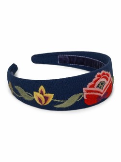 PASCAL BUNADSLIPS OG BUNADSHÅRBØYLE GRAFFER BLÅ