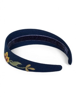 PASCAL BUNADSLIPS OG BUNADSHÅRBØYLE GRAFFER BLÅ