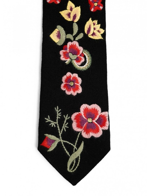 PASCAL BUNADSLIPS OG BUNADSHÅRBØYLE GRAFFER SVART