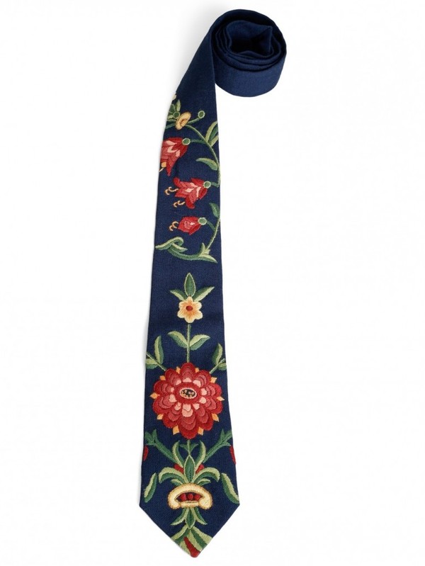 PASCAL BUNADSLIPS OG BUNADSHÅRBØYLE LØKEN BLÅ