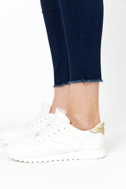 Soyaconcept - Denim tights 7/8 lengde Mørk Blå Denim - Soyaconcept