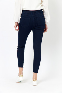 Soyaconcept - Denim tights 7/8 lengde Mørk Blå Denim - Soyaconcept