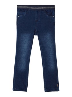 Salli Torina swe legging Dark blue denim - Name It