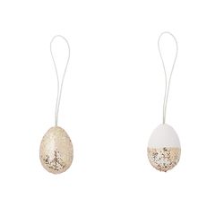 Påske Deco egg Glitter Bloomingville 4 stk Gull - Bloomingville