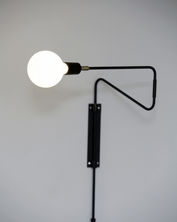 WALL LAMP SWING black - House Doctor
