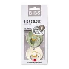 Bibs Colour 2pk Ivory&Sage - Bibs