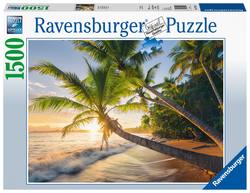 Ravensburger puslespel 1500b Beach Hideaway 1500 bitar - 100kr