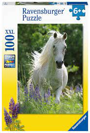 Ravensburger 100b XXL Horse in Flowers 100 XXL - Ravensburger