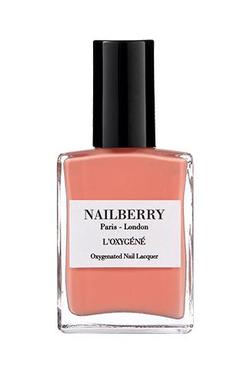 Nailberry oransje neglelakk Peony Blush - Nailberry